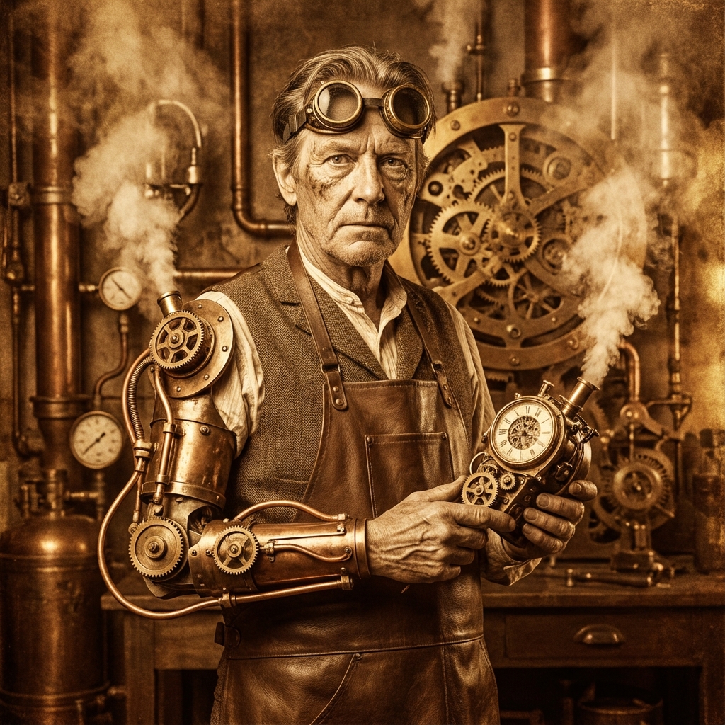 Steampunk Inventor